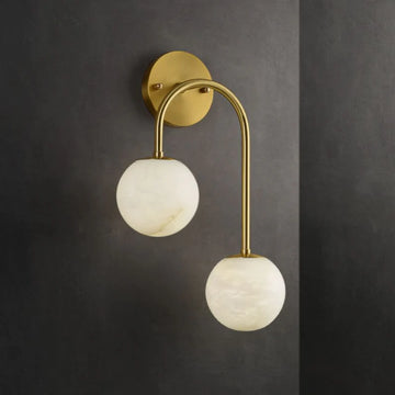 Alabaster Modern Marble Wall Sconce Blake & Brass