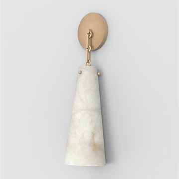 Alabaster Java Modern Wall Sconce 61cm H