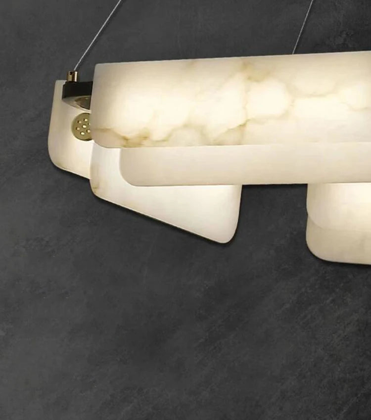 Alabaster Harka Pendant Light