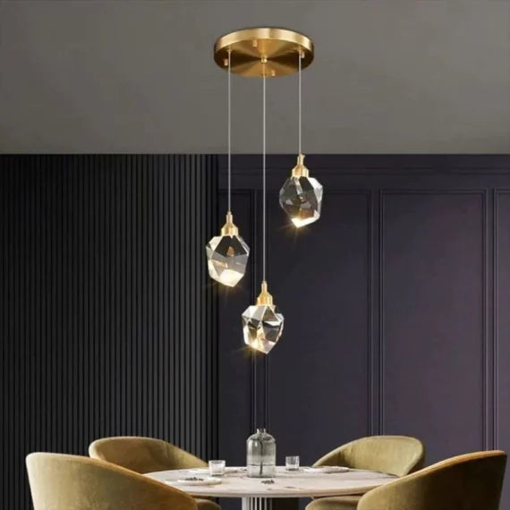 Mason Crystal Round Chandelier