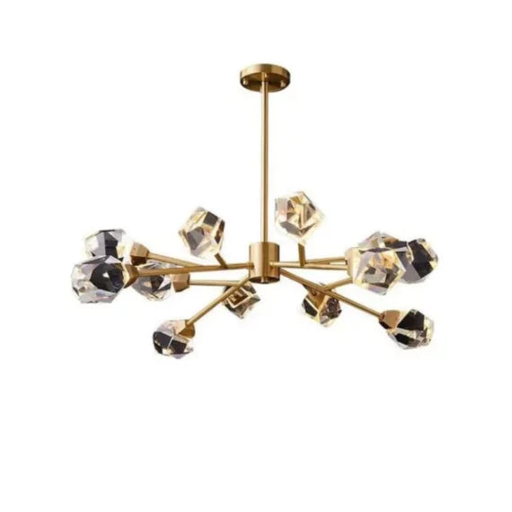 Mason Crystal Round Branch Chandelier