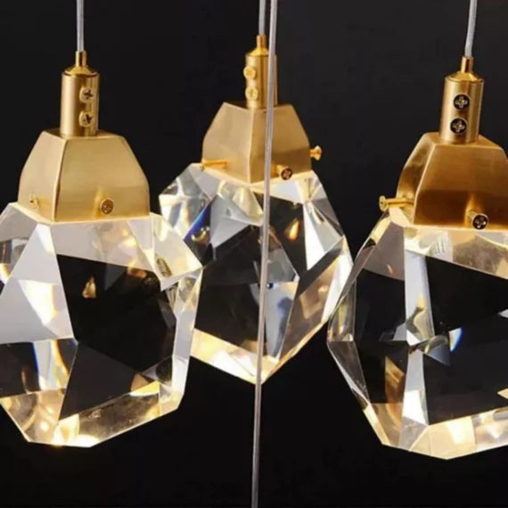 Mason Crystal Rotation Round Chandelier