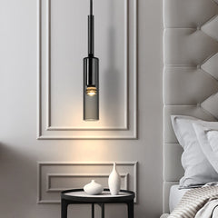 Smoke Grey Pendant Lighting Height 42cm(16.5")