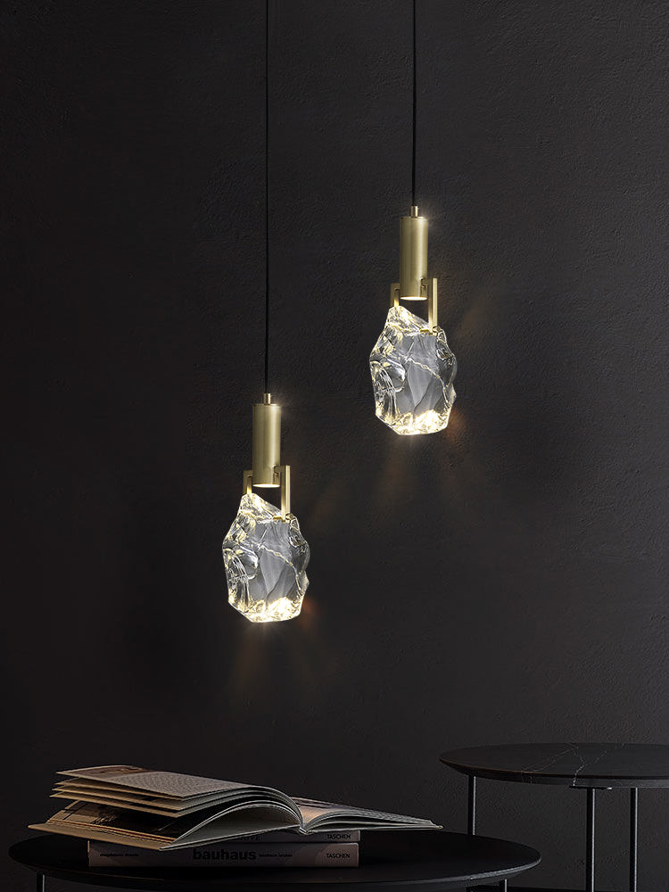 Iraegular Crystal Pendant Lighting