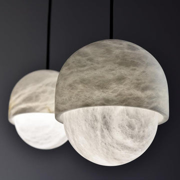 Alabaster Art Small Pendant Light 20cm/ 26cm