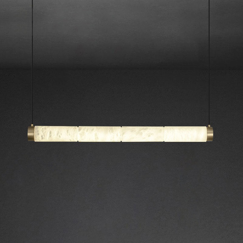 Alabaster Strip Pendant Light