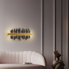 Aurelius Sconce 40cm Black / Gold