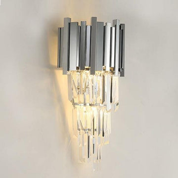 Bourbons Crystal Wall Sconce H