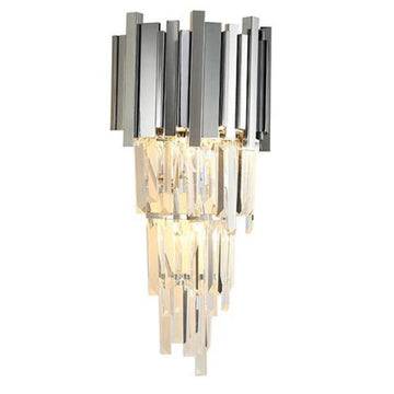 Bourbons Crystal Wall Sconce H