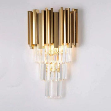 Bourbons Crystal Wall Sconce H