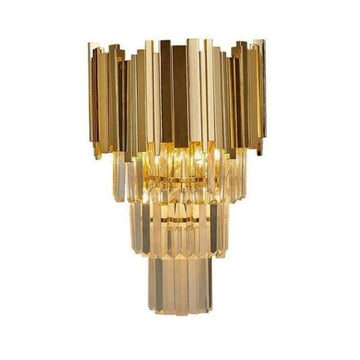 Bourbons Crystal Wall Sconce H