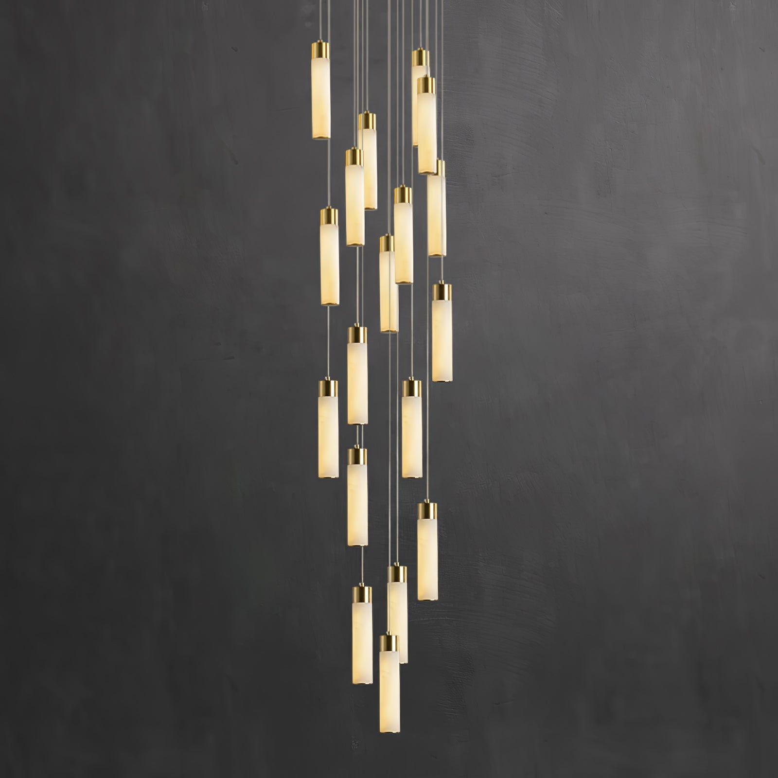 Alabaster Celestial Cascade Chandelier