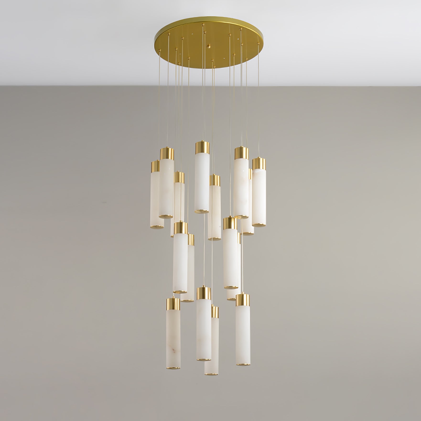 Alabaster Celestial Cascade Chandelier