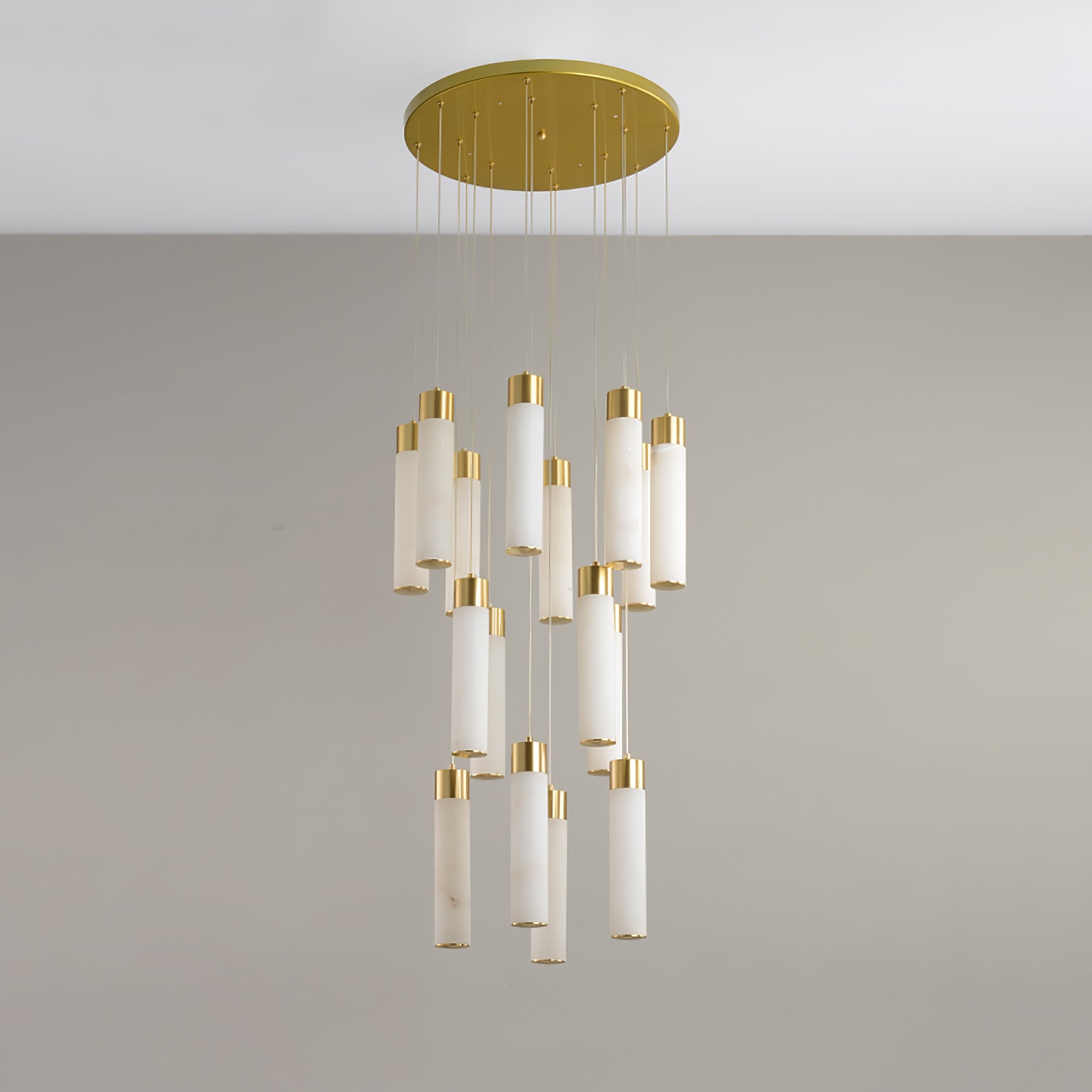 Alabaster Celestial Cascade Chandelier