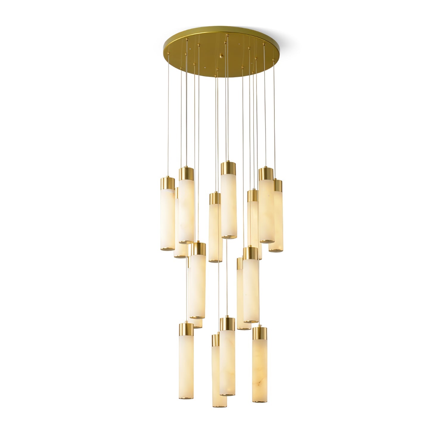 Alabaster Celestial Cascade Chandelier