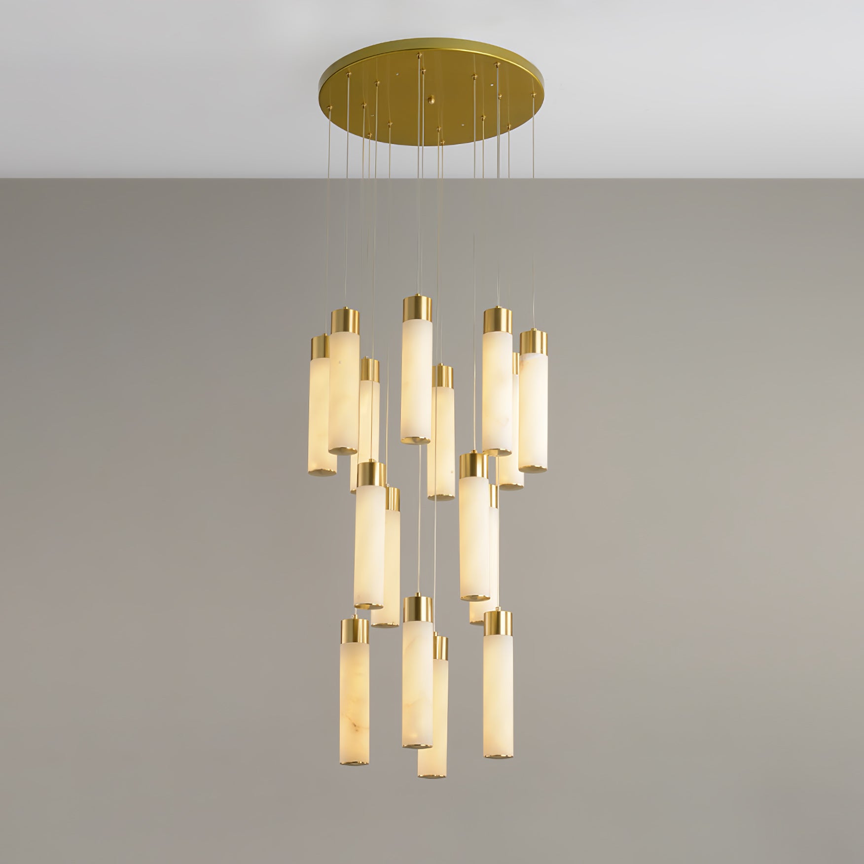 Alabaster Celestial Cascade Chandelier