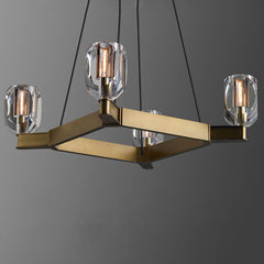 Conson Crystal Square Chandelier