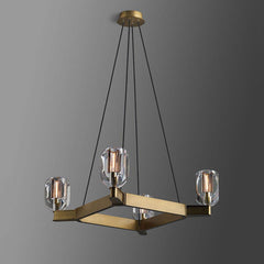 Conson Crystal Square Chandelier