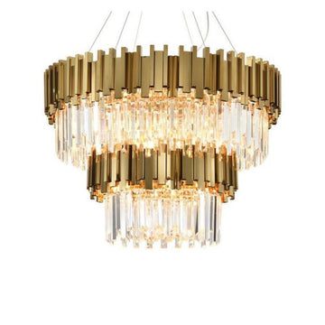 Bourbons Antoine Crystal Round Chandelier D