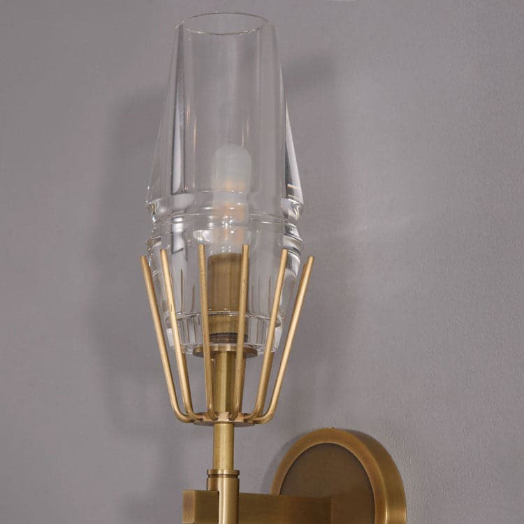 Dave  Wine Glass Wall Sconce 15.3" H