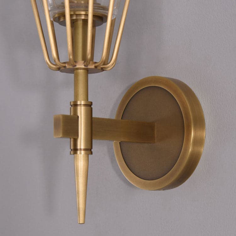 Dave  Wine Glass Wall Sconce 15.3" H