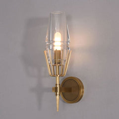 Dave  Wine Glass Wall Sconce 15.3" H