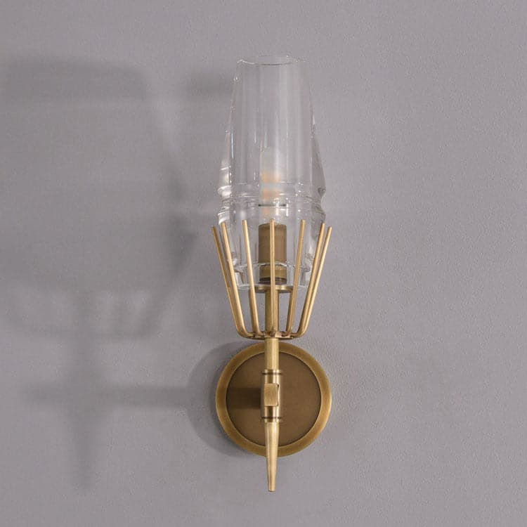 Dave  Wine Glass Wall Sconce 15.3" H