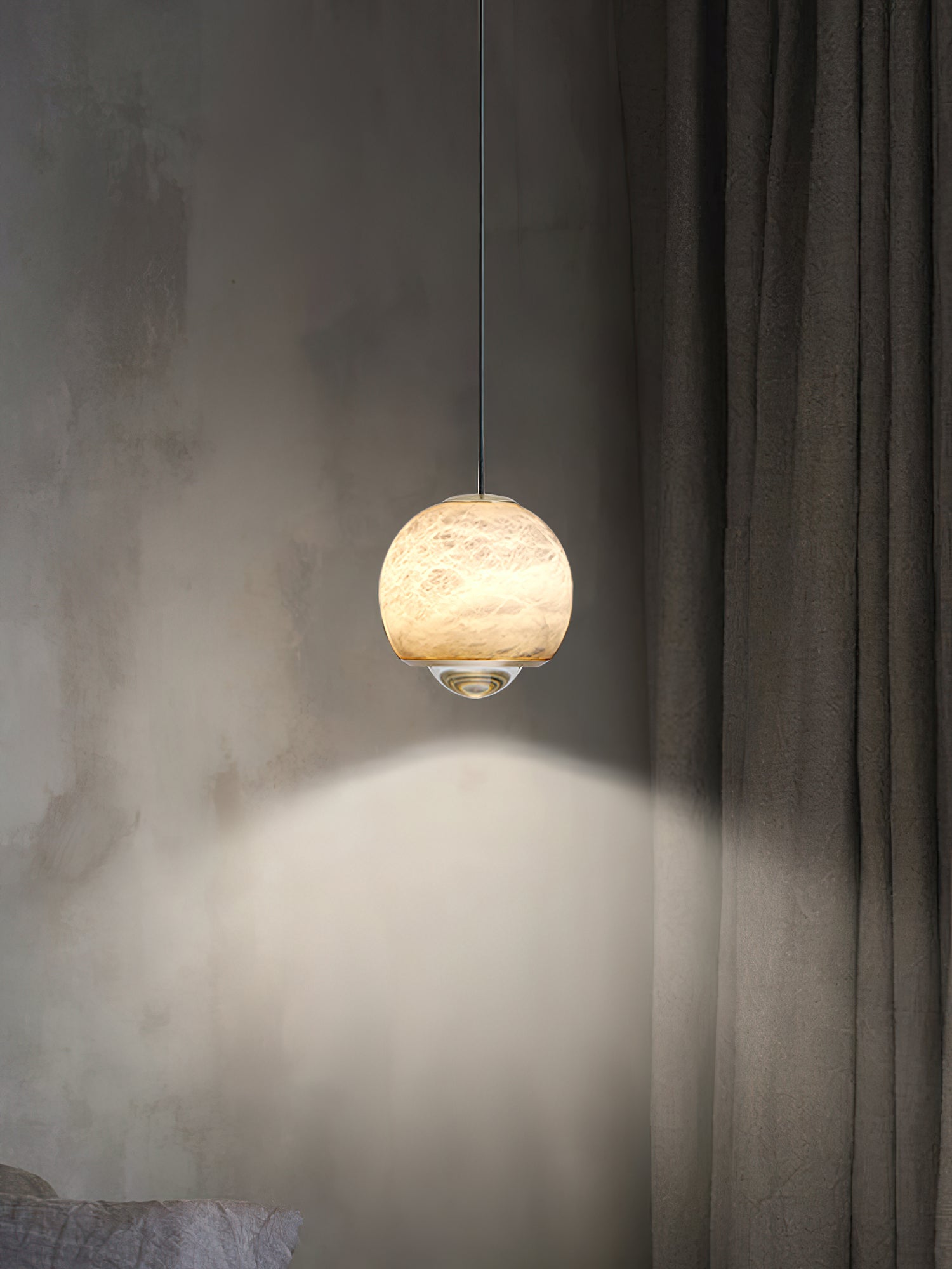 Alabaster Ferox Pendant Light