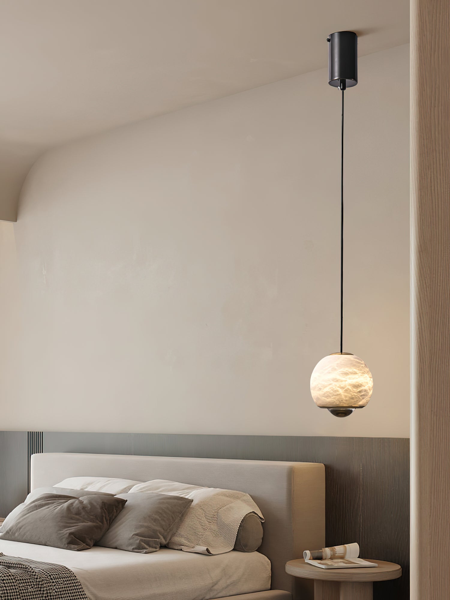 Alabaster Ferox Pendant Light