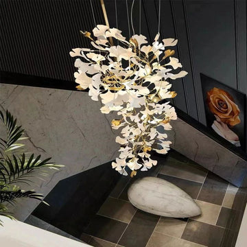 Ceramic Ginkgo Chandelier 80cm / 100cm/ 223cm / 269cm