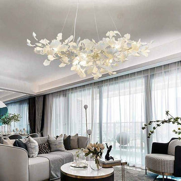 Ceramic Ginkgo Chandelier 80cm / 100cm/ 223cm / 269cm