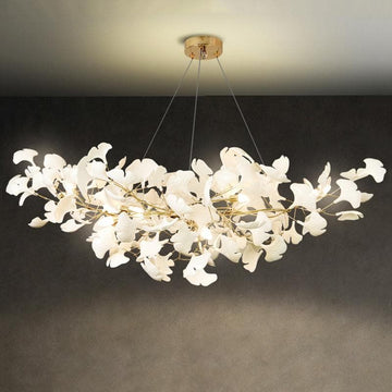 Ceramic Ginkgo Chandelier 80cm / 100cm/ 223cm / 269cm