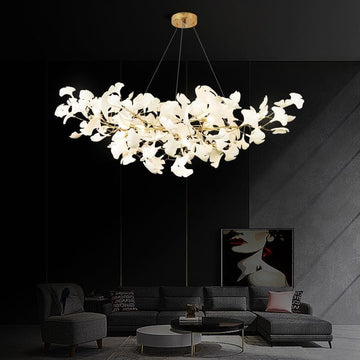 Ceramic Ginkgo Chandelier 80cm / 100cm/ 223cm / 269cm