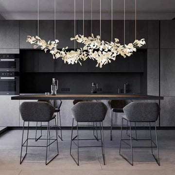 Ceramic Ginkgo Chandelier 80cm / 100cm/ 223cm / 269cm