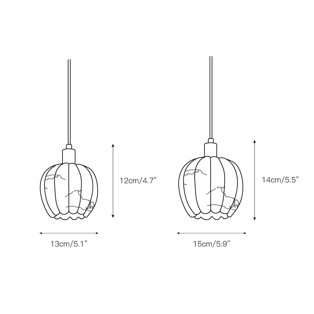 Alabaster Lilin Pendant Light