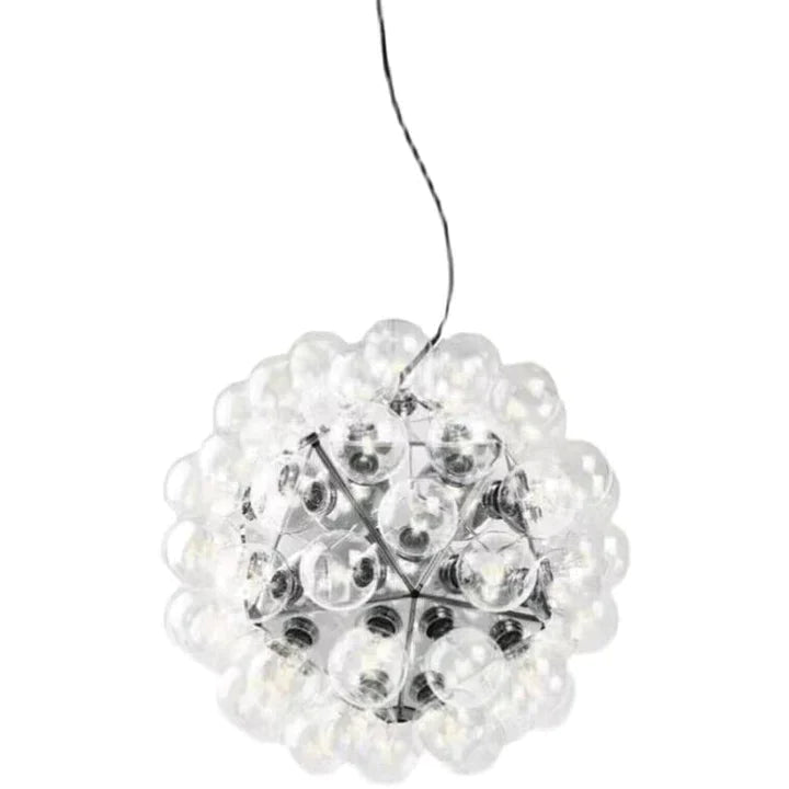 Italian Designer Creative Glass Ball Chandelier Scandinavian Dandelion Hallway/Entryway/Staircase Light Fixture