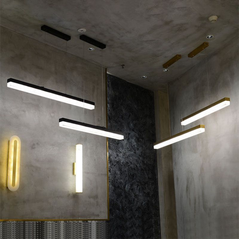 Alabaster Rectus Pendant Light