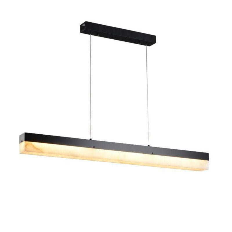 Alabaster Rectus Pendant Light