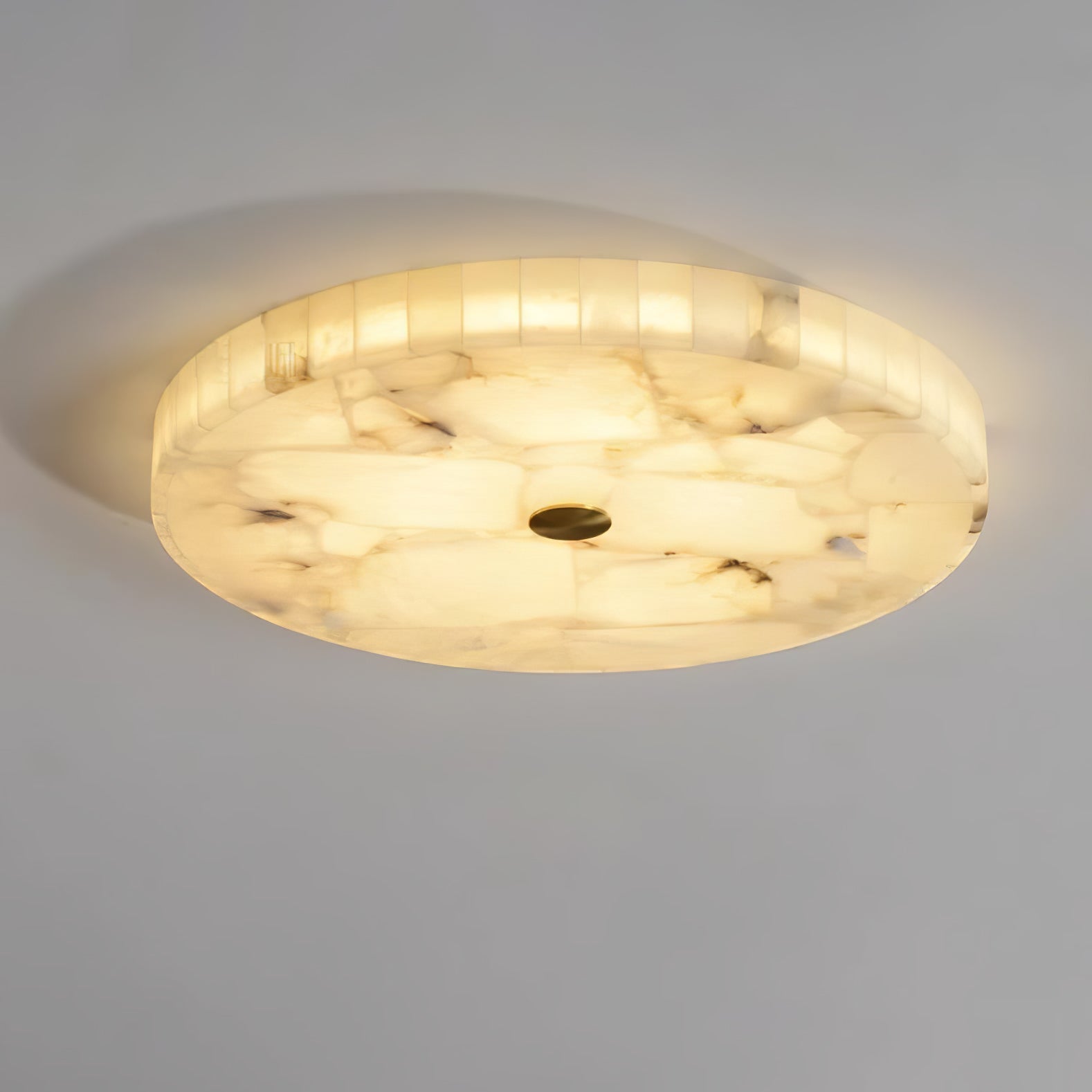 Alabaster Round Flush Mount 60cm