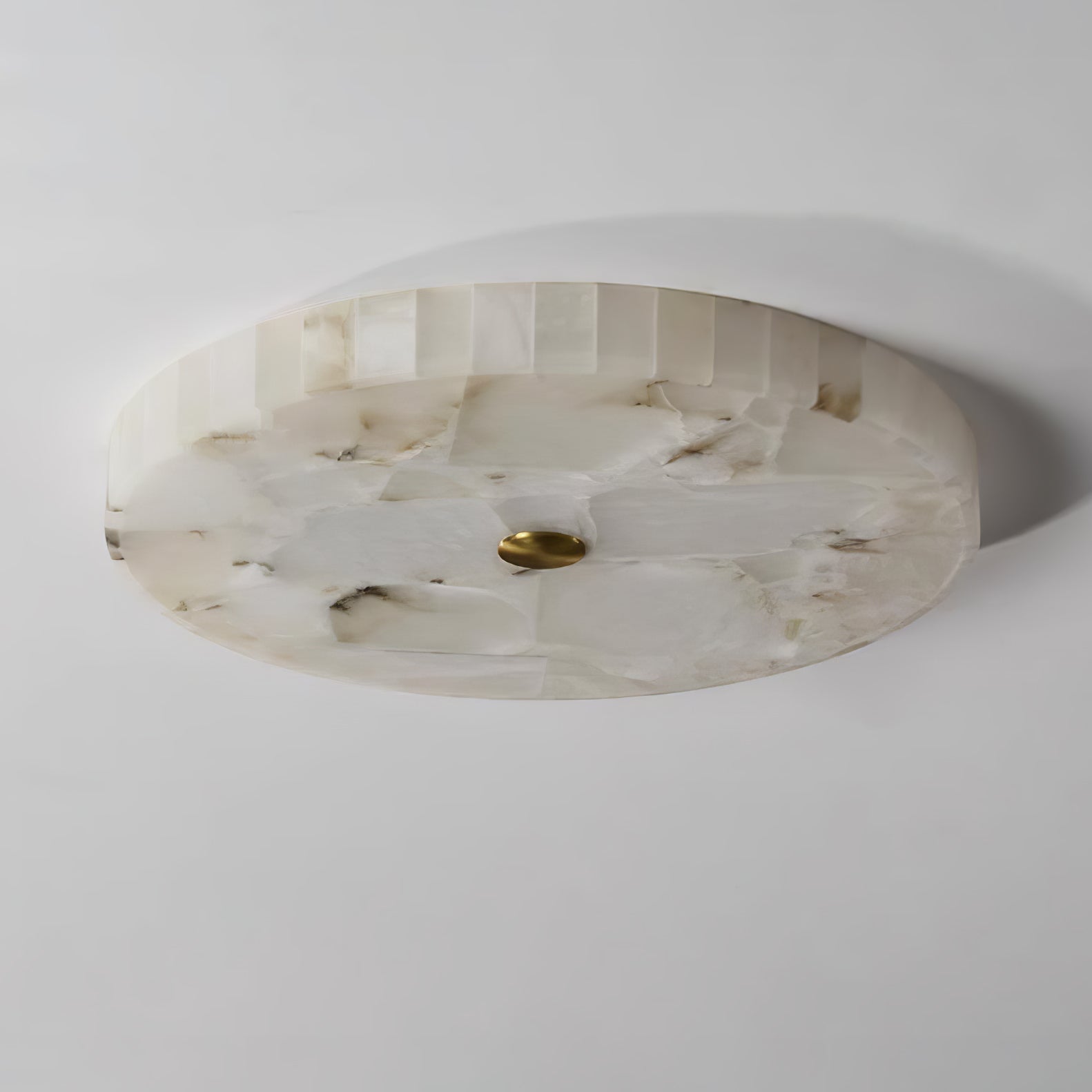 Alabaster Round Flush Mount 60cm