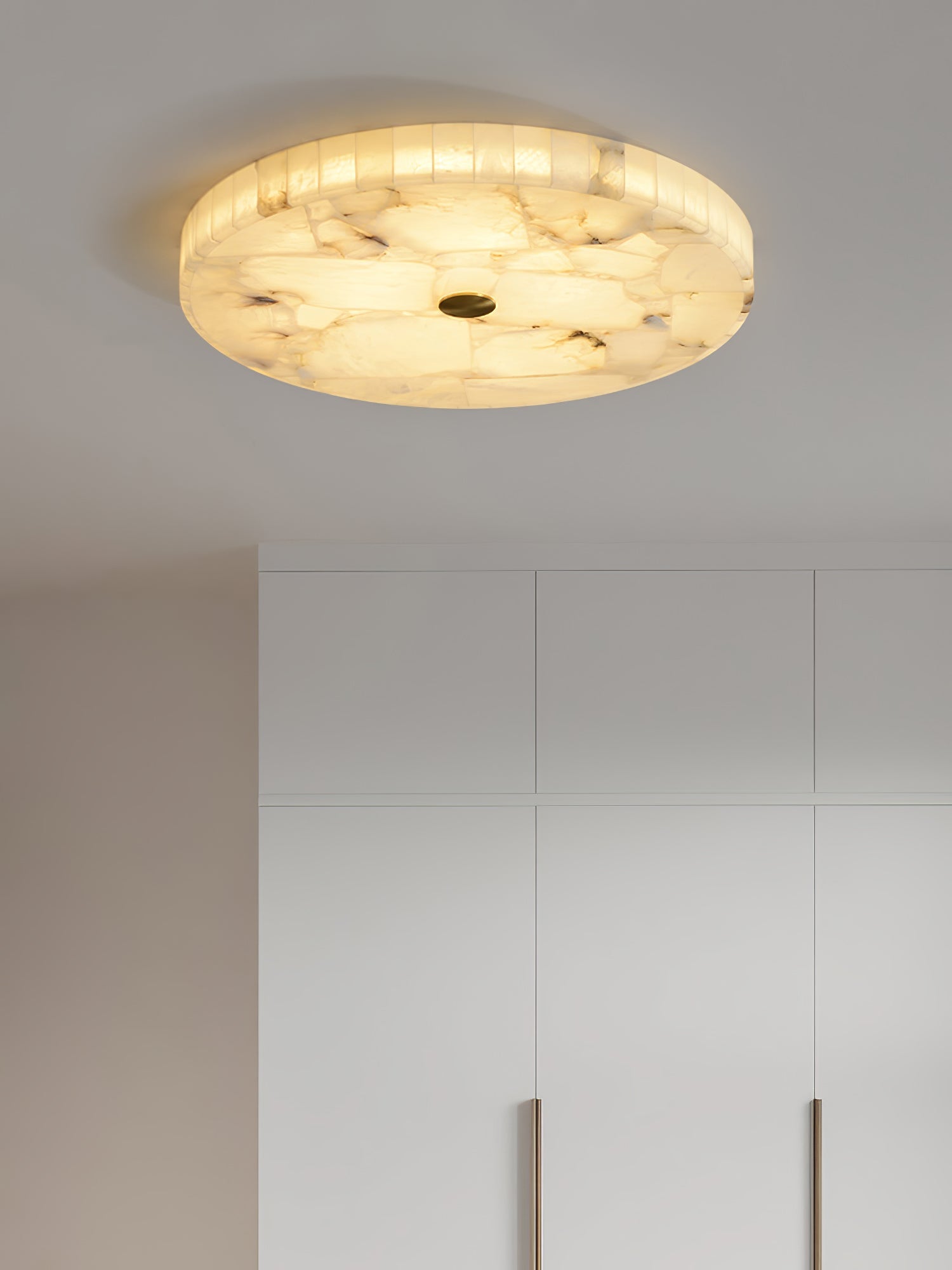 Alabaster Round Flush Mount 60cm