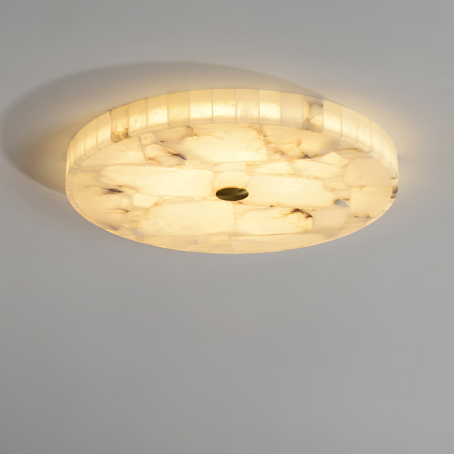 Alabaster Round Flush Mount 60cm