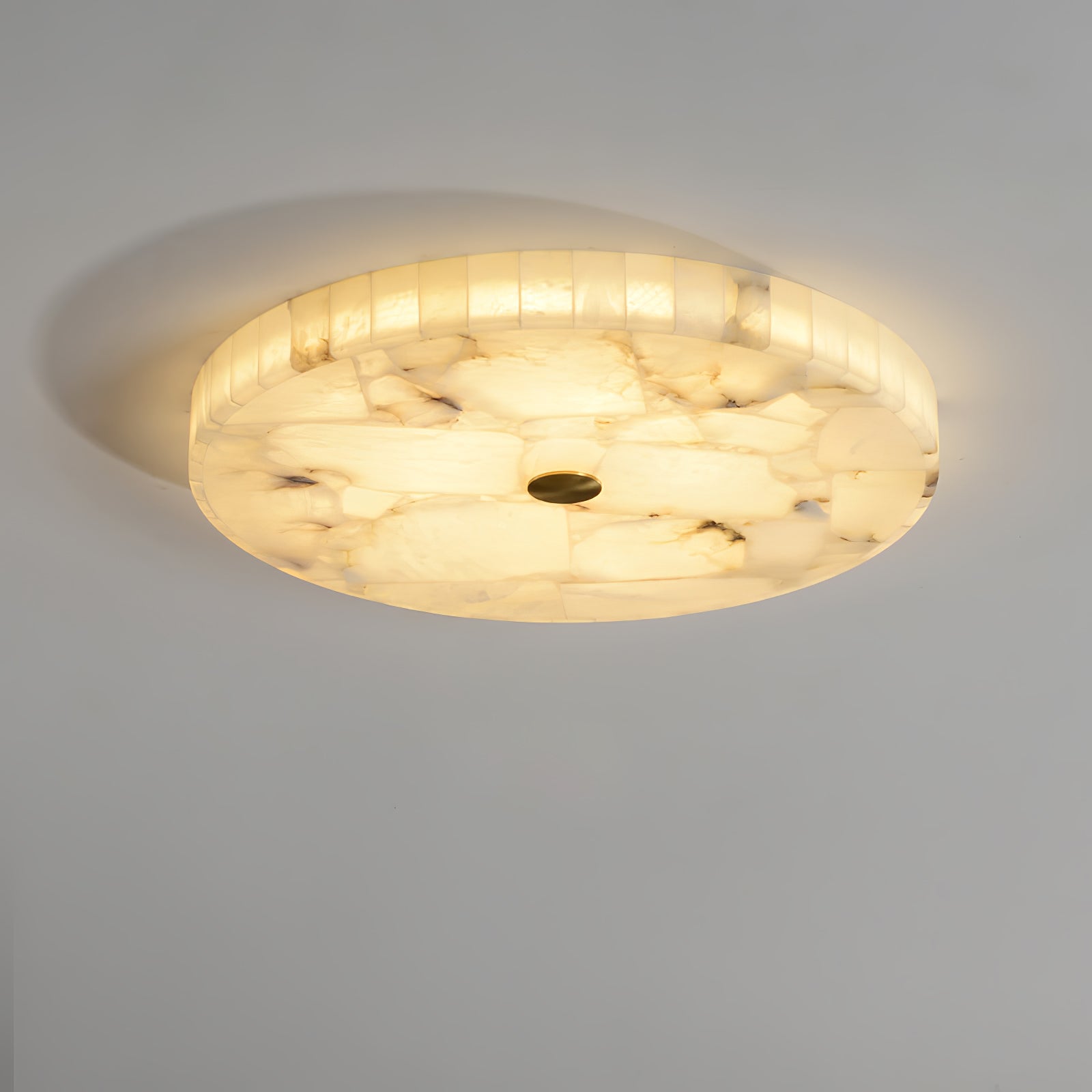 Alabaster Round Flush Mount 60cm