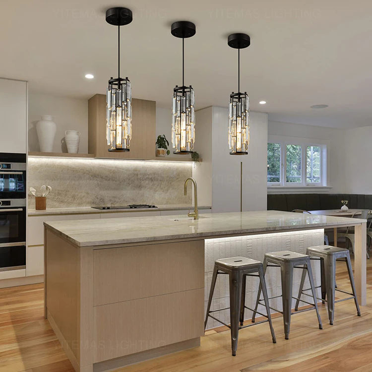 Crystal Pendant Light For Kitchen