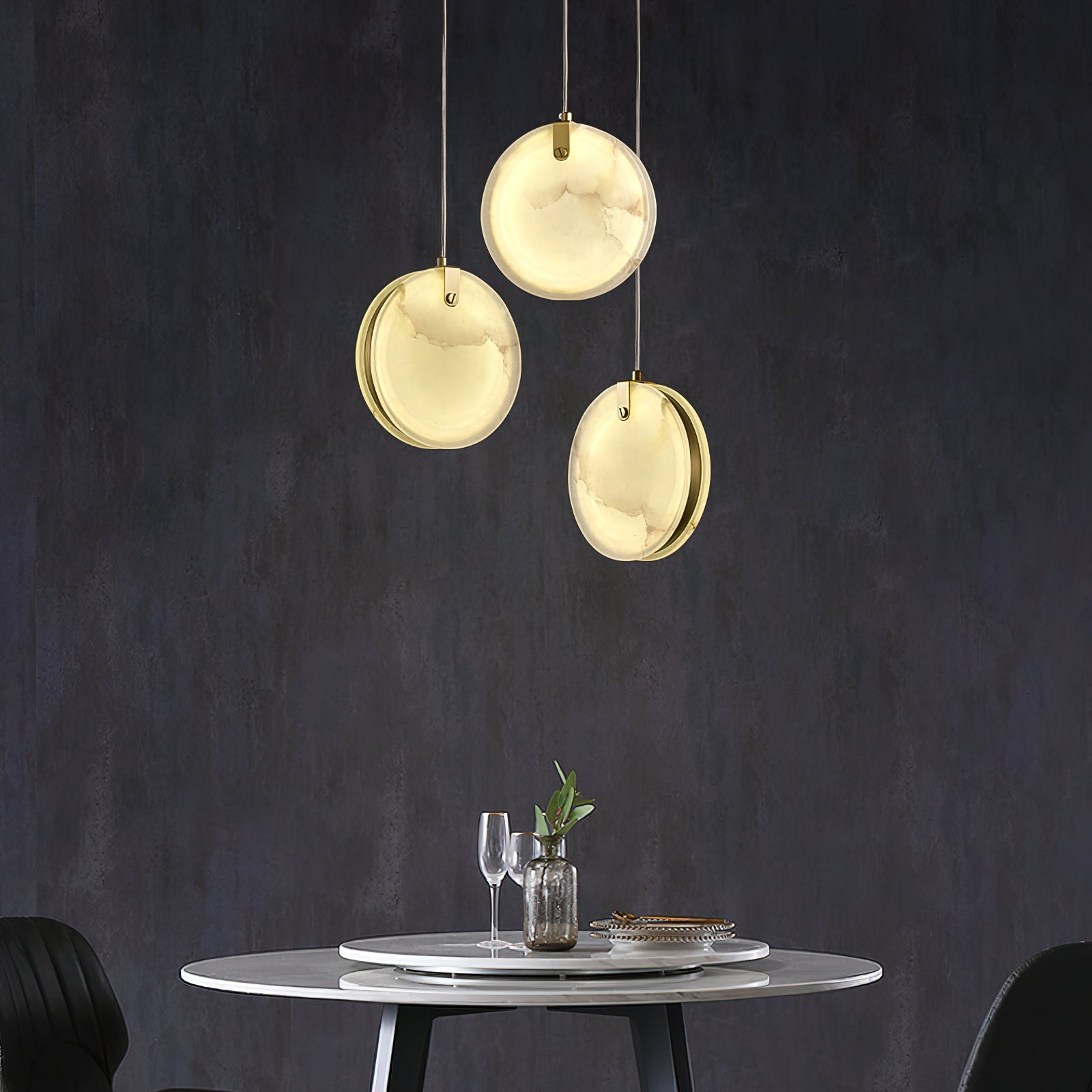 Alabaster Soho Pendant Light