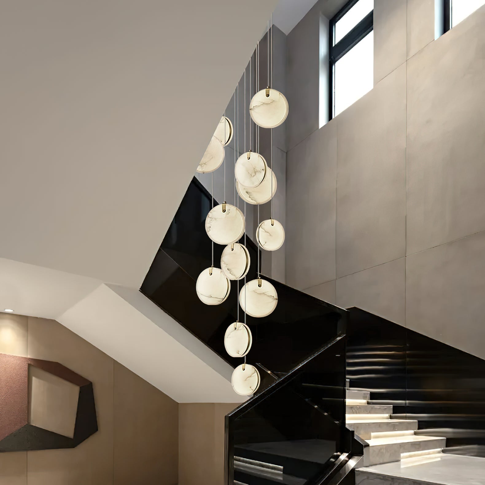 Alabaster Soho Pendant Light