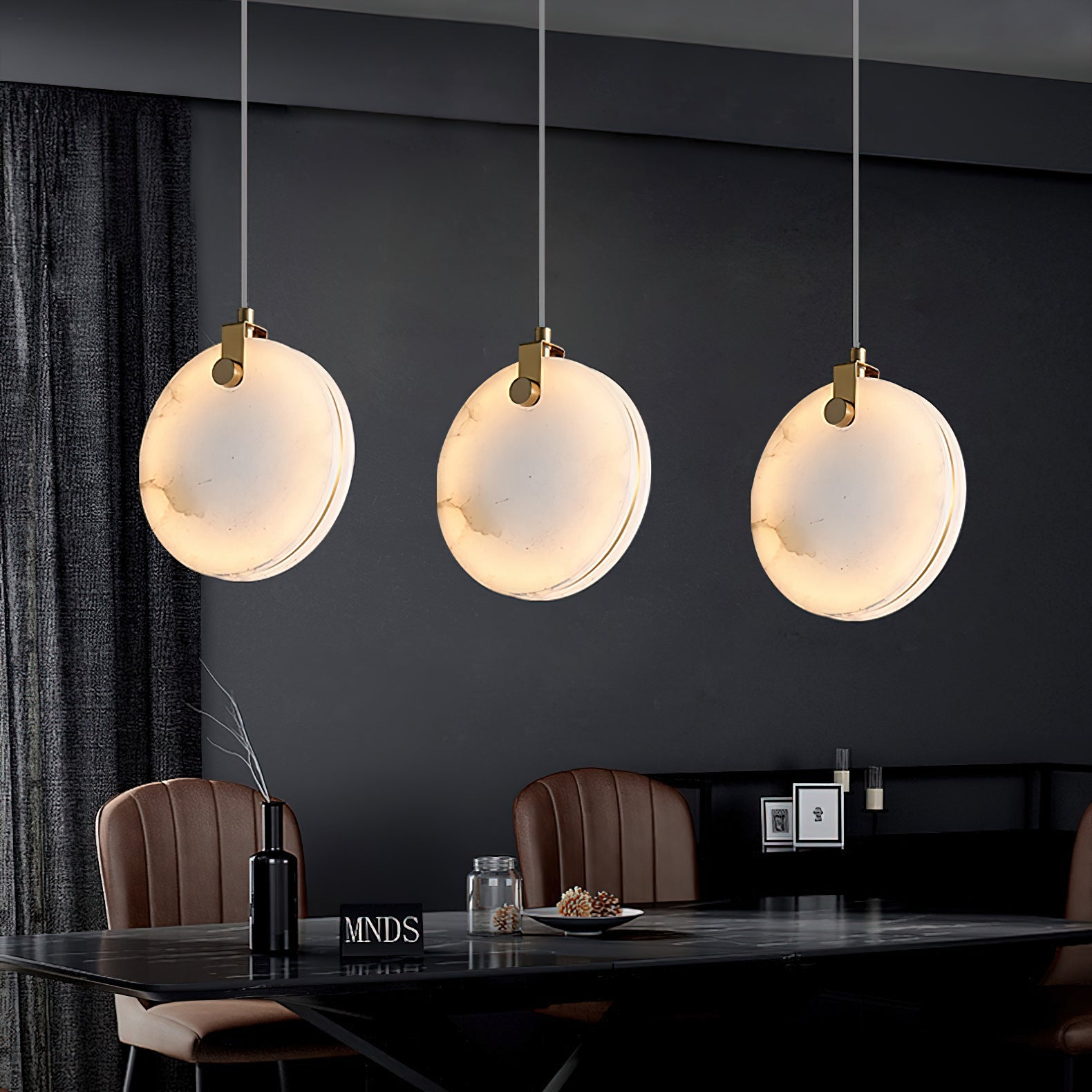 Alabaster Soho Pendant Light