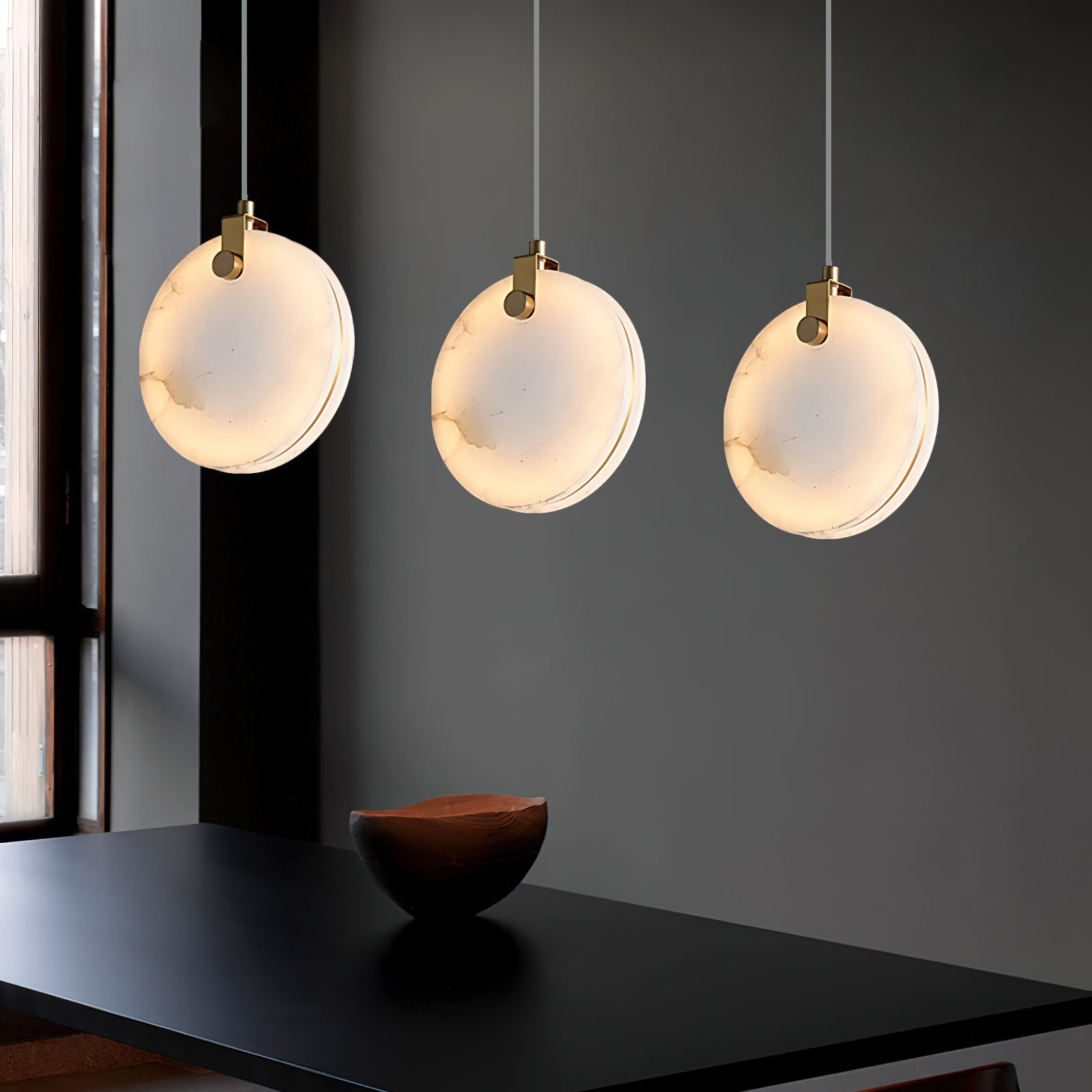 Alabaster Soho Pendant Light