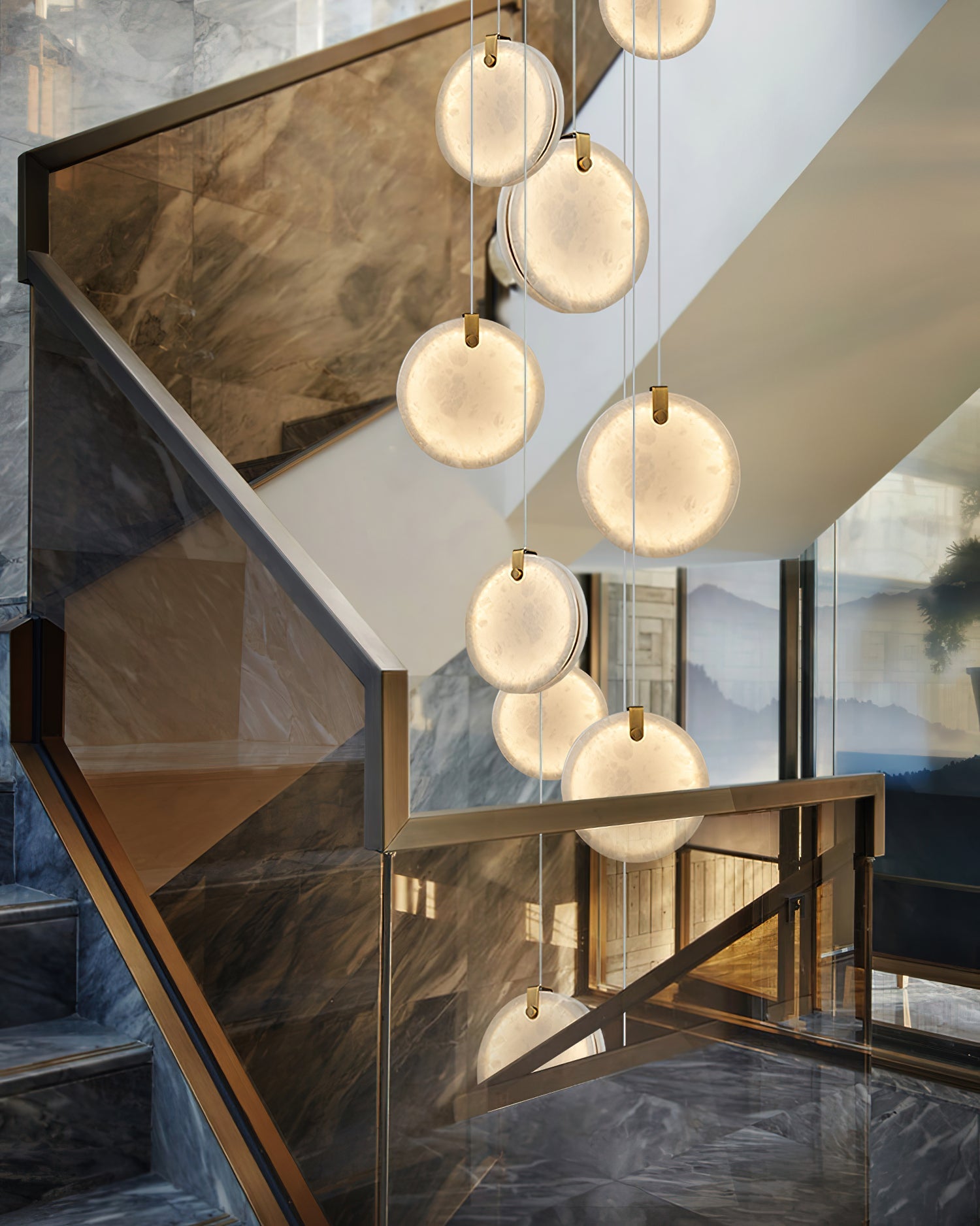 Alabaster Soho Pendant Light