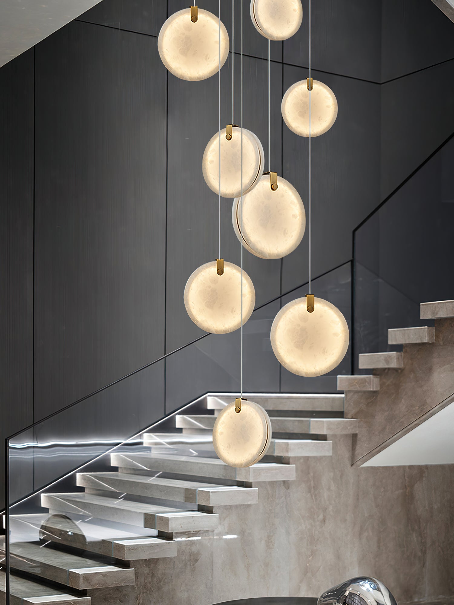 Alabaster Soho Pendant Light